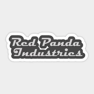 Red Panda Industries Plain Sticker